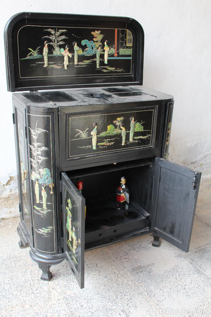 Antig&uuml;edades: mueble bar chino - Foto 12