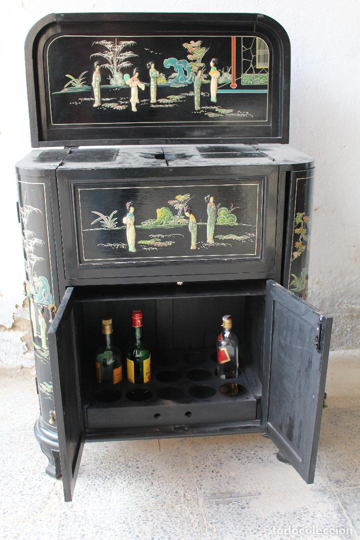 Antig&uuml;edades: mueble bar chino - Foto 14