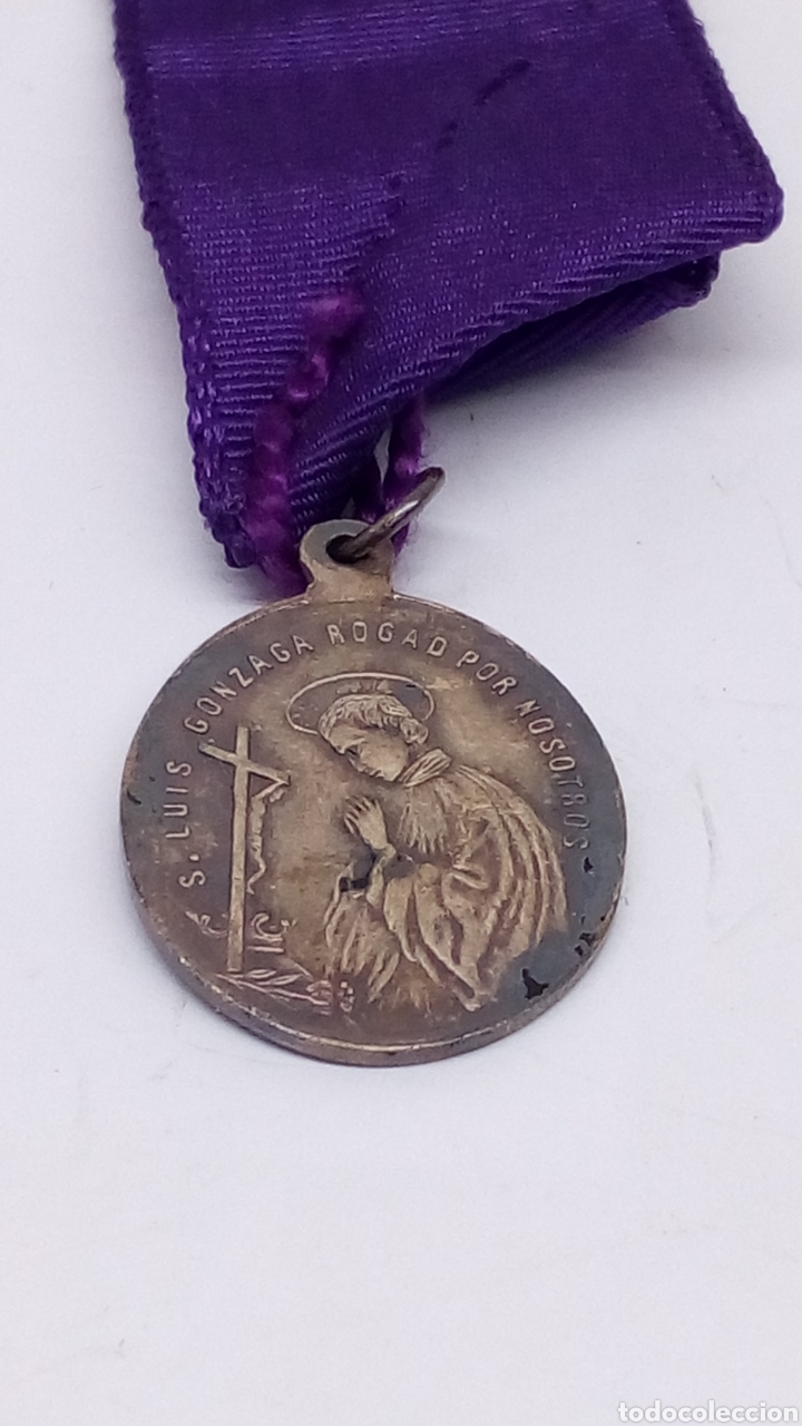 Antig&uuml;edades: Medalla religiosa de plata - Foto 2