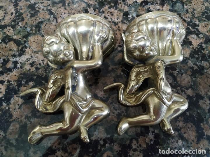 Antig&uuml;edades: Benditeras de bronce - Foto 1