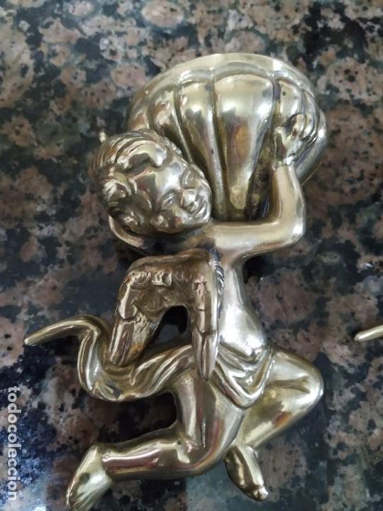 Antig&uuml;edades: Benditeras de bronce - Foto 2