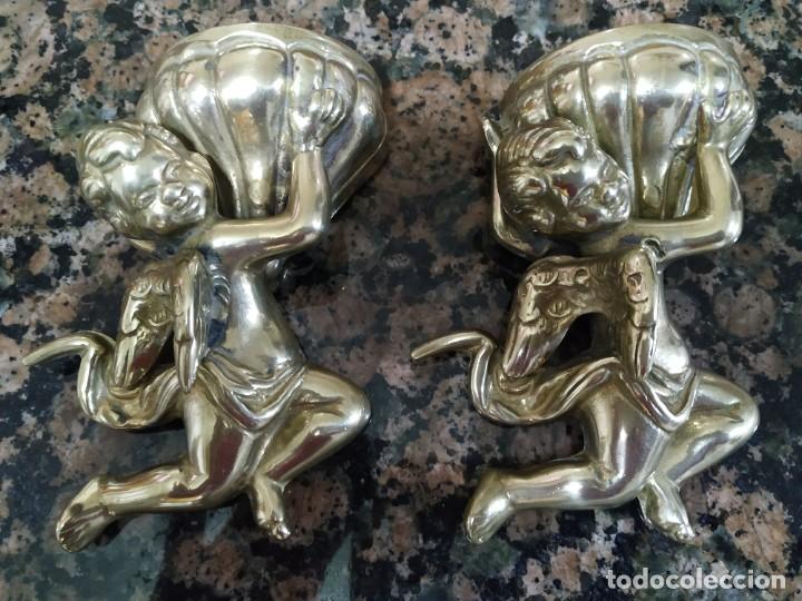 Antig&uuml;edades: Benditeras de bronce - Foto 4