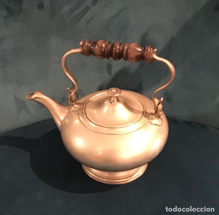 Antig&uuml;edades: CROSETTI Y RIERA, TETERA S.XIX - Foto 2