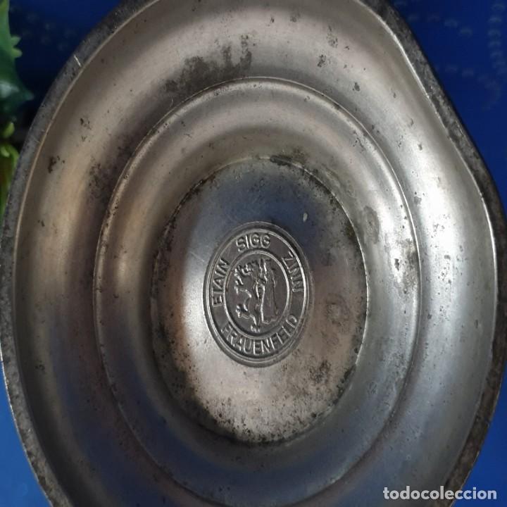 Antig&uuml;edades: ANTIGUA JARRA DE ZINC - Foto 4