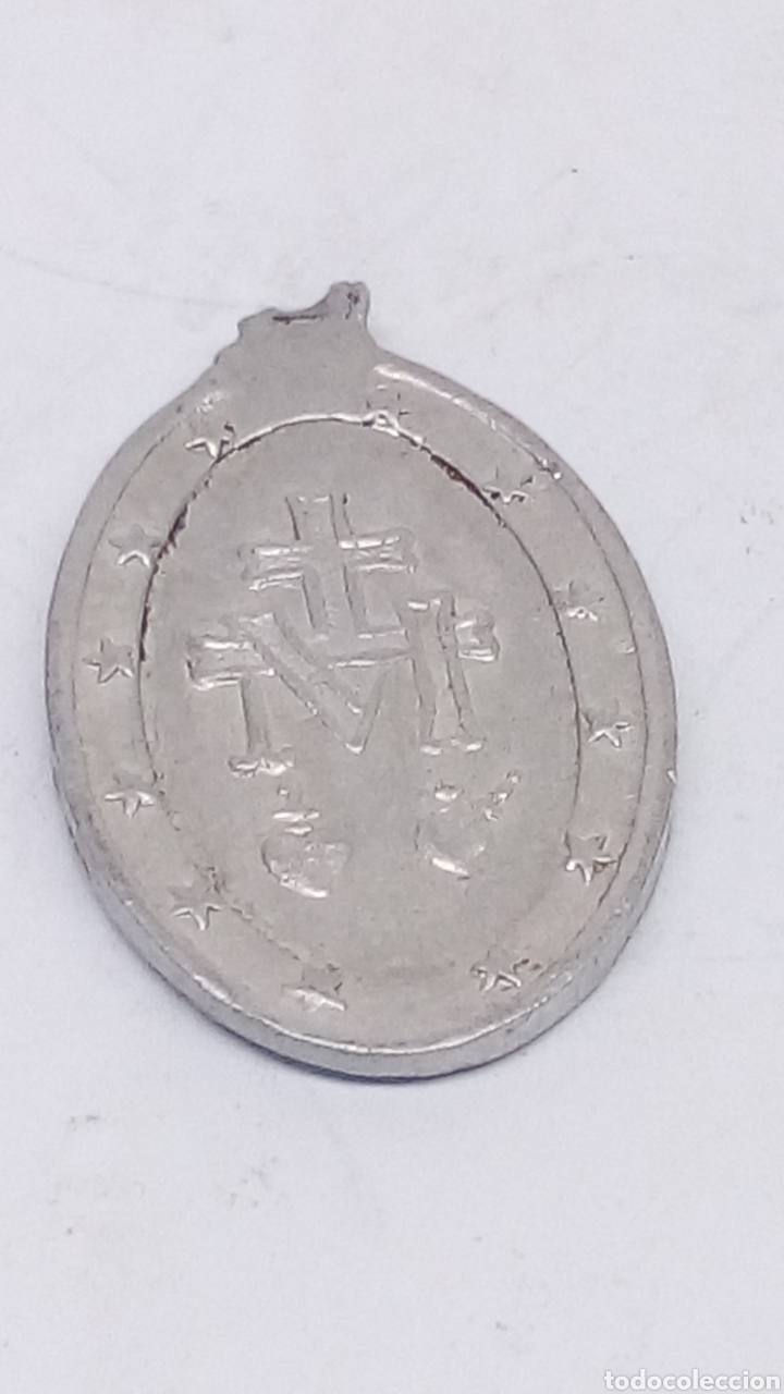 Antig&uuml;edades: Medalla religiosa metal - Foto 1