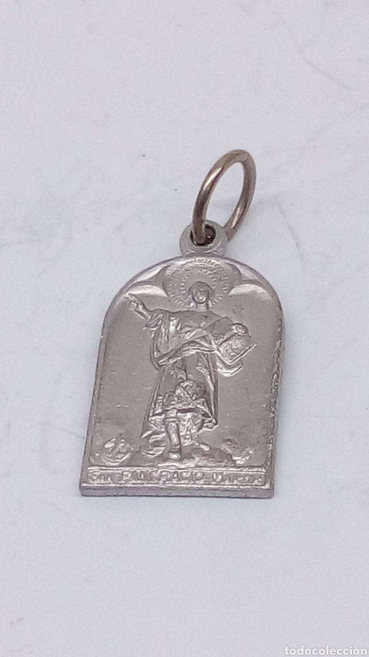 Antig&uuml;edades: Medalla religiosa metal - Foto 1