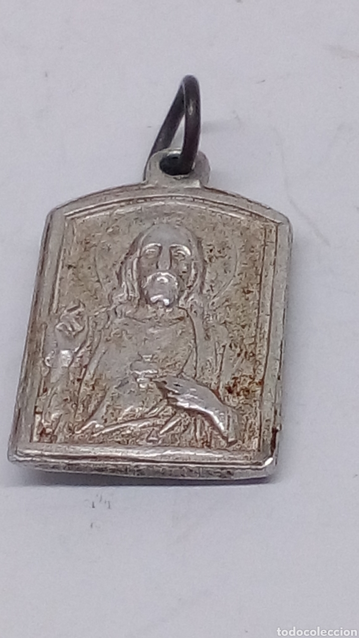 Antig&uuml;edades: Medalla religioso meta - Foto 2