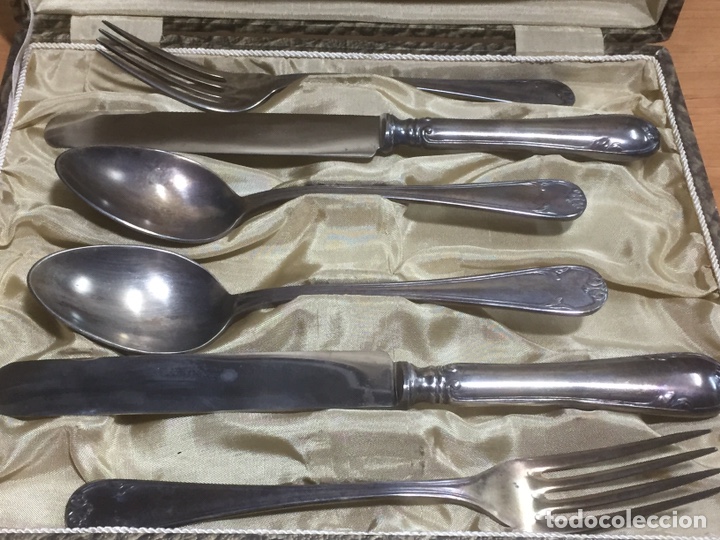 Antig&uuml;edades: Antiguo Juego de cubiertos - Foto 7