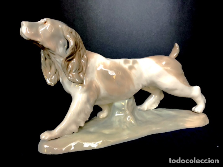 Antig&uuml;edades: REF: 01000441 &ldquo;COCKER SPANIEL&rdquo; LLADR&Oacute; - Foto 1