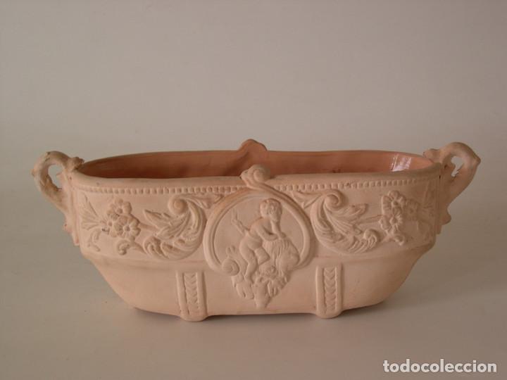 Antig&uuml;edades: JARR&Oacute;N TERRACOTA DECORADO CON RELIEVES - Foto 4