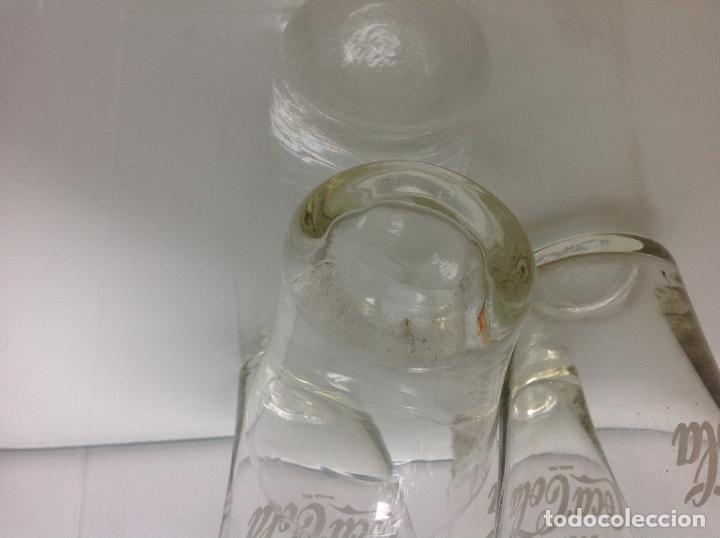 Antig&uuml;edades: Lote Antiguos vasos de Coca Cola - Foto 6
