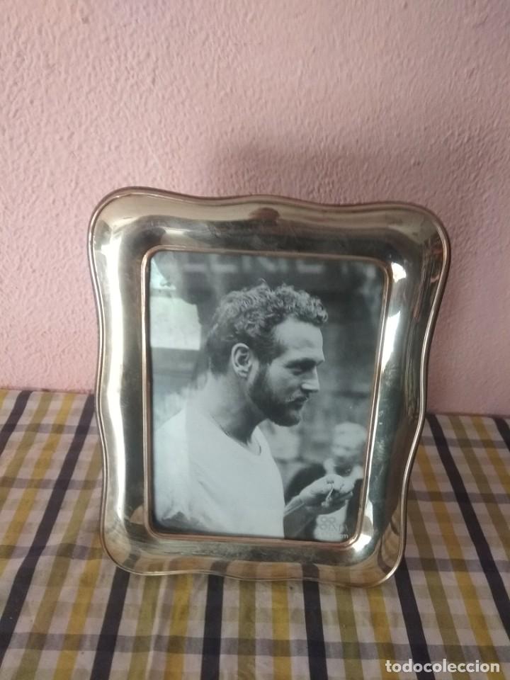 Antig&uuml;edades: Marco en plata - Foto 1