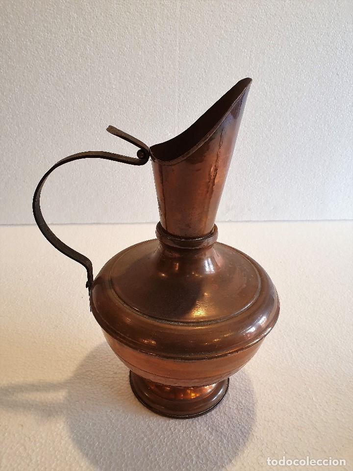 Antig&uuml;edades: -JARRA DE COBRE - Foto 1