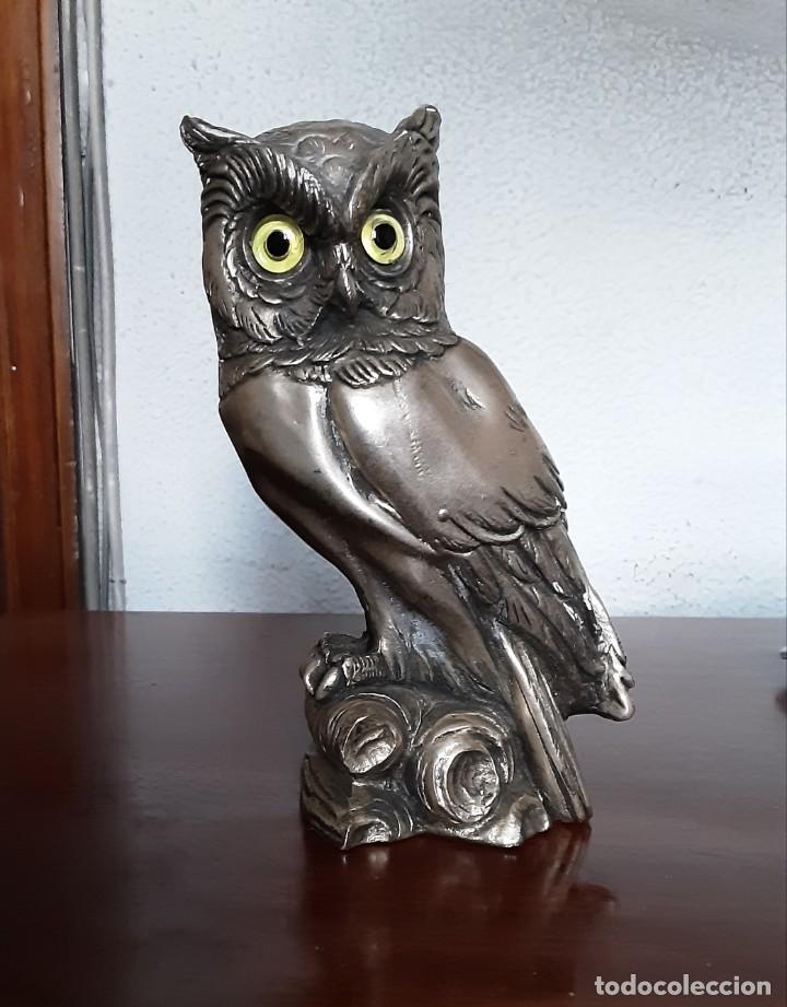 Antig&uuml;edades: Buho alpaca marcado MSV - Foto 2