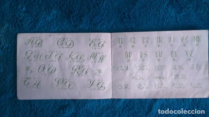 Antig&uuml;edades: LIBRETA DE BORDADOS - Foto 2