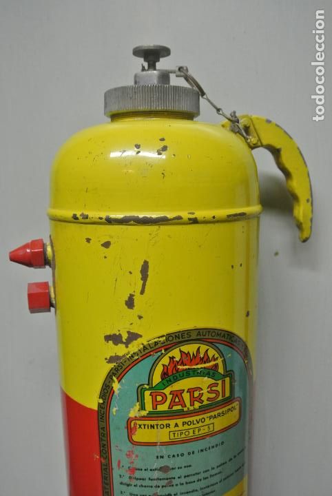 Antig&uuml;edades: Antiguo instintor. Parsi. Bomberos - Foto 2