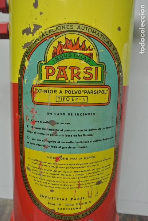 Antig&uuml;edades: Antiguo instintor. Parsi. Bomberos - Foto 4