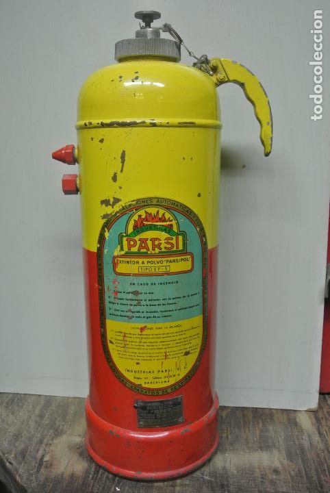 Antig&uuml;edades: Antiguo instintor. Parsi. Bomberos - Foto 6
