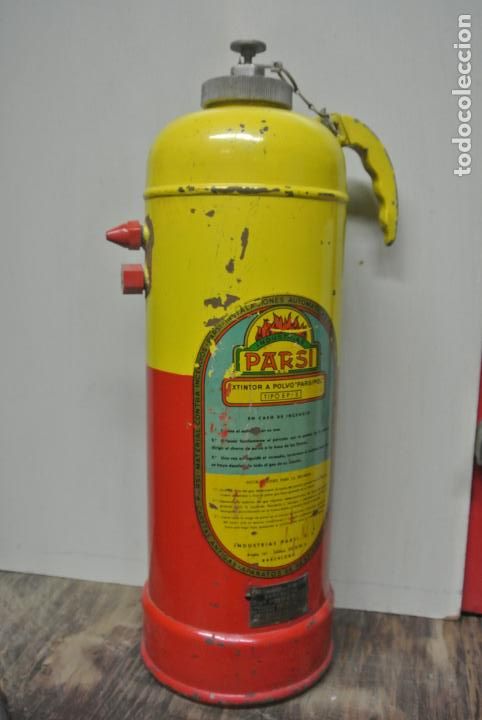 Antig&uuml;edades: Antiguo instintor. Parsi. Bomberos - Foto 1