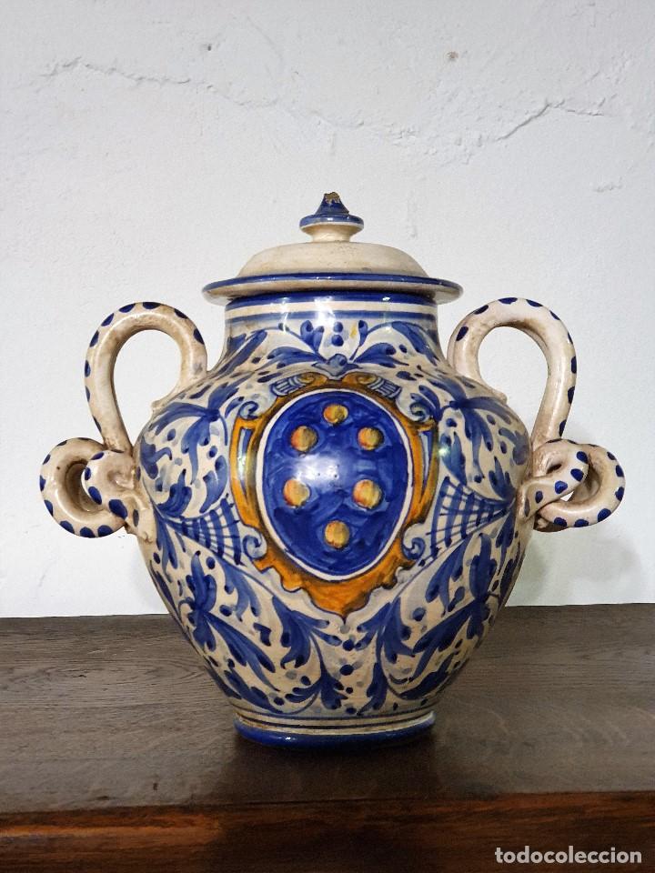 Antig&uuml;edades: ANTIGUO JARRON CERAMICA - Foto 1