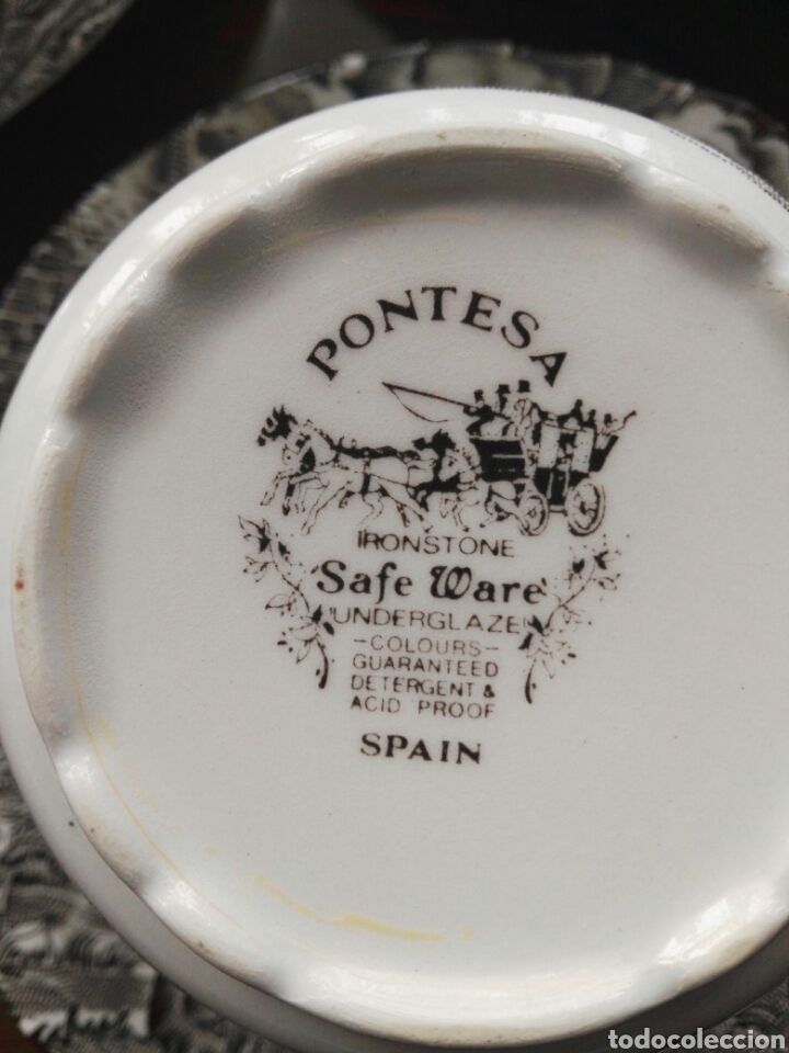 Antig&uuml;edades: JUEGO de caf&eacute;, PONTESA SAFE WARE - Foto 5