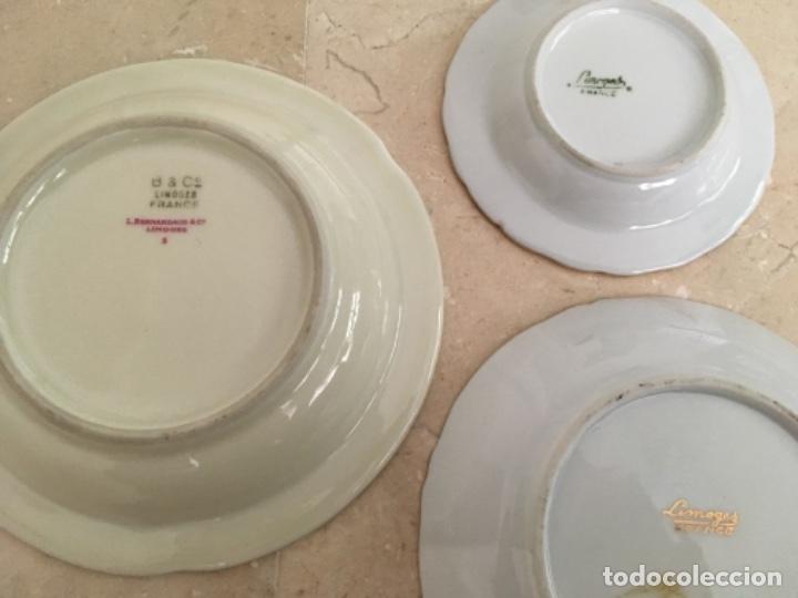 Antig&uuml;edades: LOTE DE SEIS CENICEROS DE LIMOGES - Foto 5
