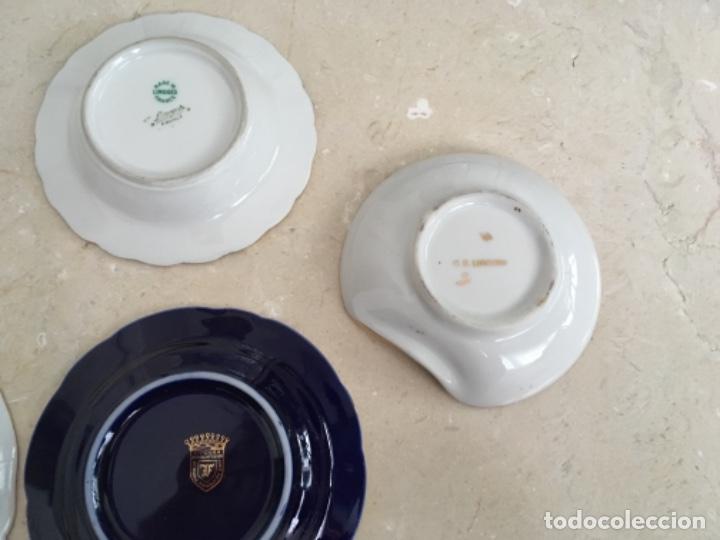 Antig&uuml;edades: LOTE DE SEIS CENICEROS DE LIMOGES - Foto 6