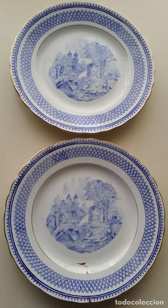 Antig&uuml;edades: PLATOS ROYAL GIJON - Foto 1