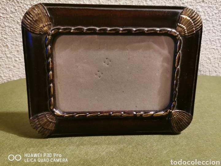 Antig&uuml;edades: marco de madera tallado - Foto 1