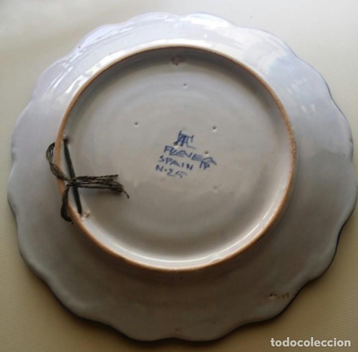 Antig&uuml;edades: PLATO DE CERAMICA DE TALAVERA - Foto 3