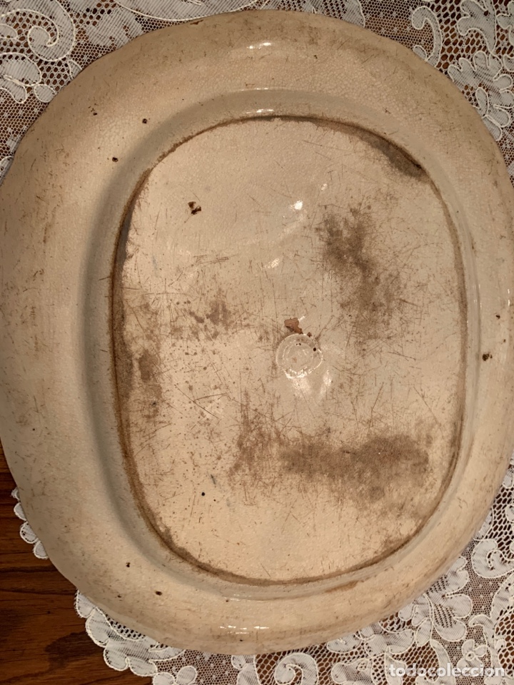 Antig&uuml;edades: Bandeja de sargadelos tercera &eacute;poca - Foto 3