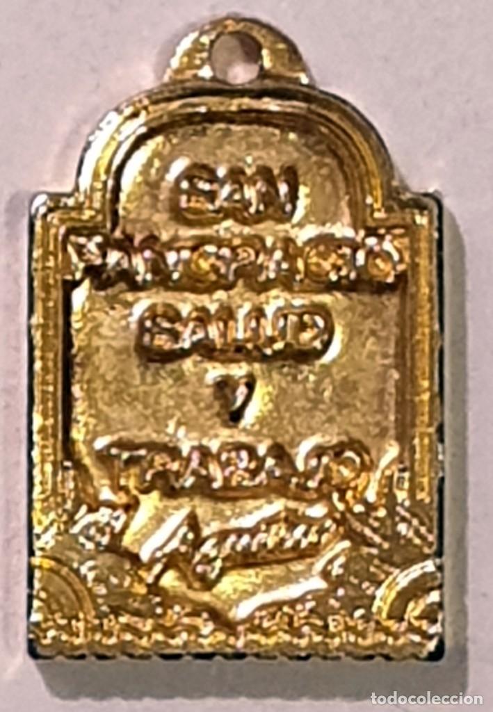 Antig&uuml;edades: ANTIGUA MEDALLA RELIGIOSA - Foto 2