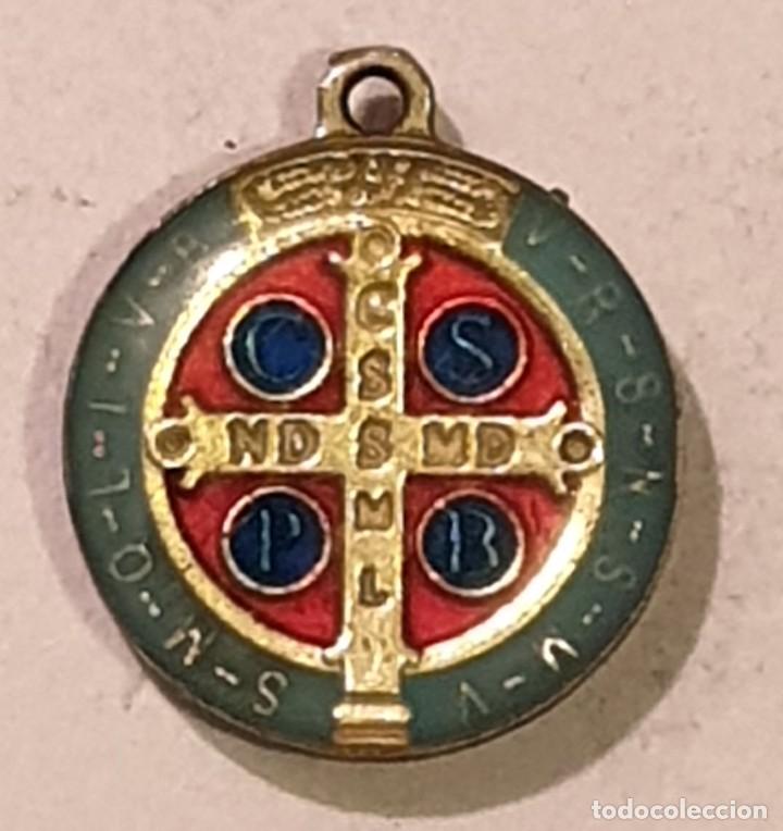 Antig&uuml;edades: ANTIGUA MEDALLA RELIGIOSA - Foto 2