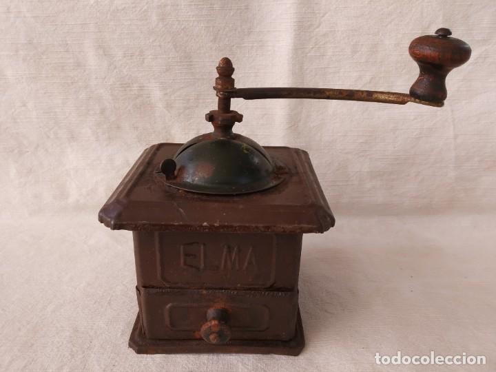 Antiques: MOLINILLO DE CAF&Eacute; MET&Aacute;LICO ELMA - CHAPA