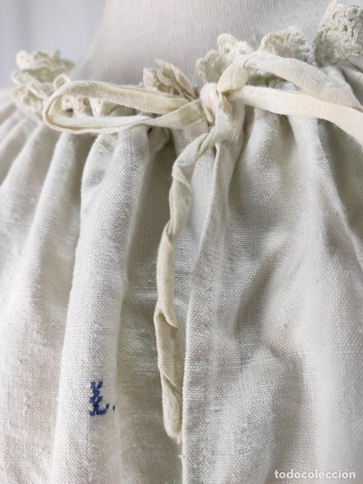 Antig&uuml;edades: Antiguo camis&oacute;n de lino. Camisa interior - Foto 3