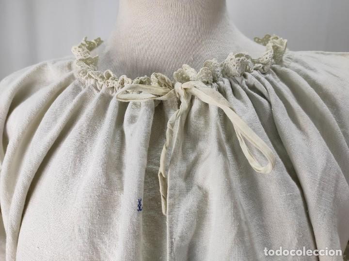 Antig&uuml;edades: Antiguo camis&oacute;n de lino. Camisa interior - Foto 4