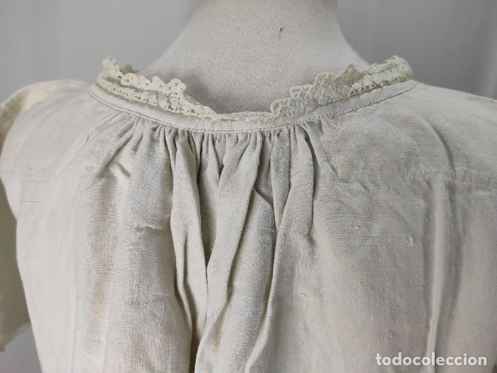 Antig&uuml;edades: Antiguo camis&oacute;n de lino. Camisa interior - Foto 6