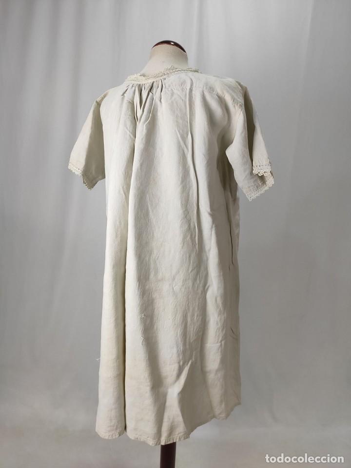 Antig&uuml;edades: Antiguo camis&oacute;n de lino. Camisa interior - Foto 7