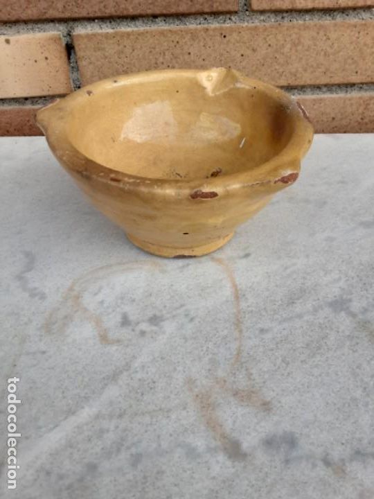 Antig&uuml;edades: Mortero ceramica vidriada - Foto 1