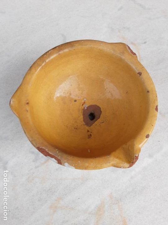 Antig&uuml;edades: Mortero ceramica vidriada - Foto 4