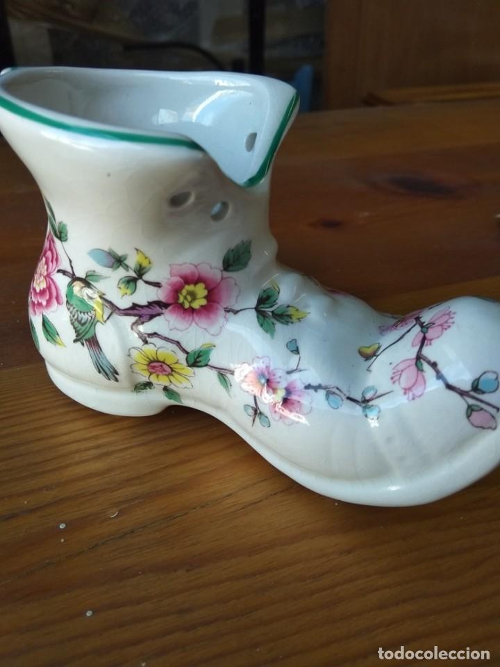 Antig&uuml;edades: BOTA DE CERAMICA INGLESA - Foto 2