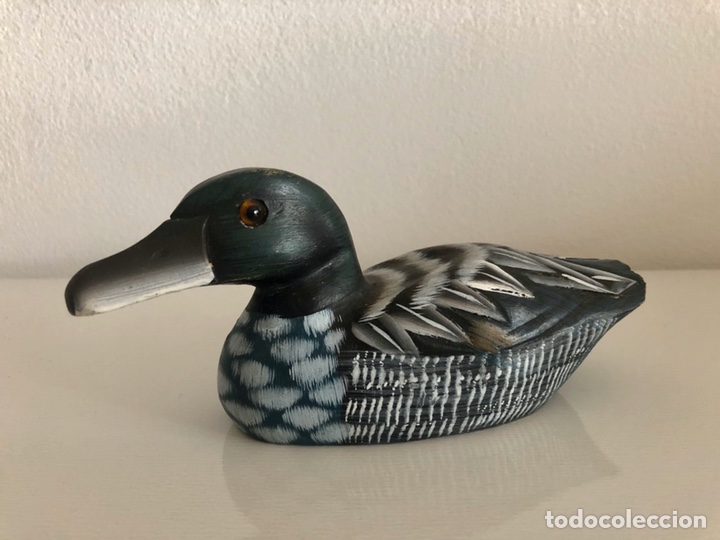 Antig&uuml;edades: Pato madera vintage - Foto 2