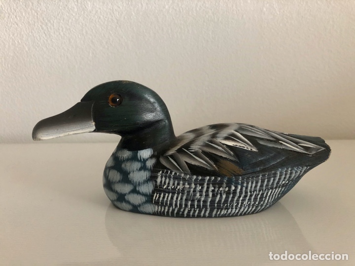 Antig&uuml;edades: Pato madera vintage - Foto 4