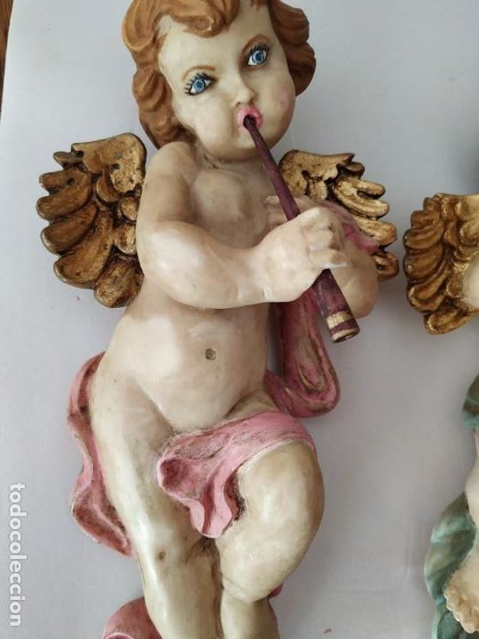 Antig&uuml;edades: Pareja de angelitos - Foto 3