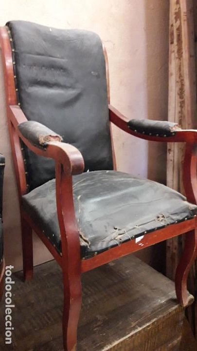 Antig&uuml;edades: Sillon respald&oacute; alto - Foto 2