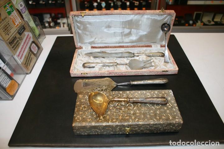 Antig&uuml;edades: Set de servir de Plata - Foto 1