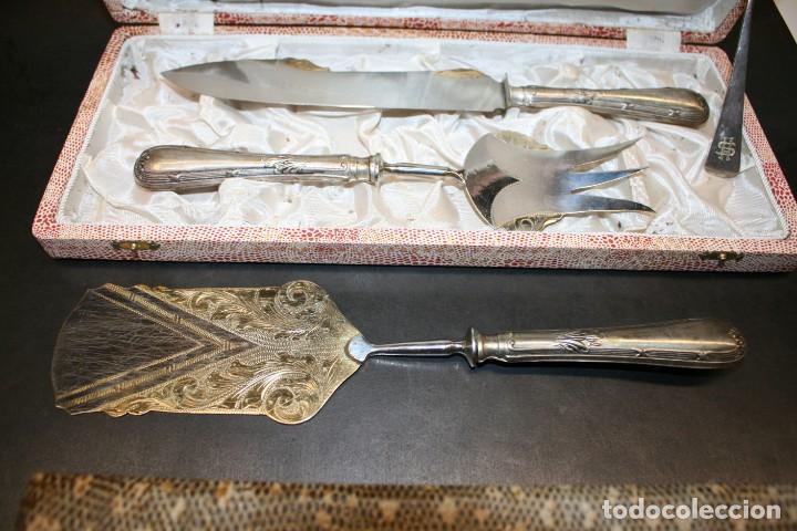 Antig&uuml;edades: Set de servir de Plata - Foto 3