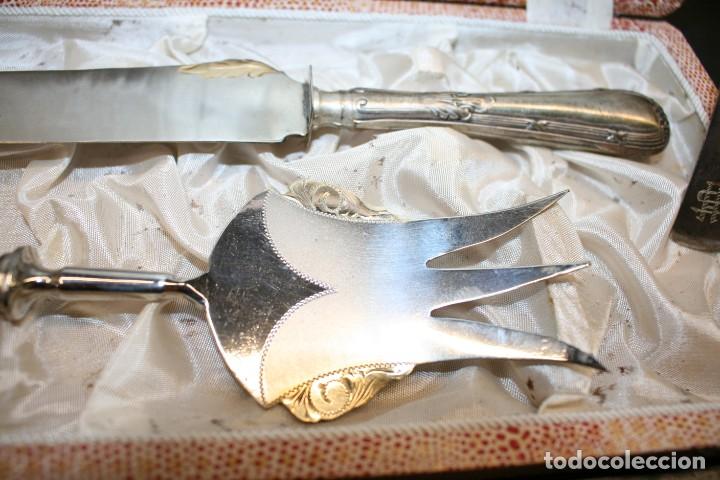 Antig&uuml;edades: Set de servir de Plata - Foto 12