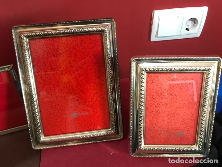 Antig&uuml;edades: Colecci&oacute;n 5 marcos de alpaca - Foto 3