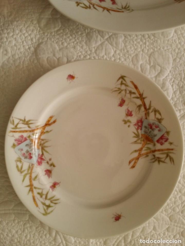 Antig&uuml;edades: PLATO DE PORCELANA - Foto 1